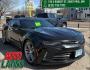 2018 Mosaic Black Metalli /Jet Black, cloth Chevrolet Camaro 1LT Coupe 8A (1G1FB1RS6J0) with an 3.6L V6 DOHC 24V engine, 8-Speed Automatic transmission, located at 745 S Robert St, St. Paul, MN, 55107, (651) 222-2991, 44.923389, -93.081215 - Photo#0