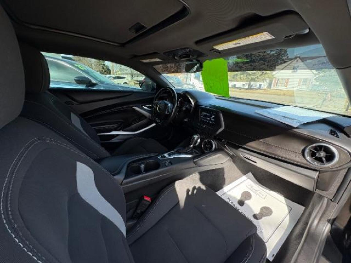 2018 Mosaic Black Metalli /Jet Black, cloth Chevrolet Camaro 1LT Coupe 8A (1G1FB1RS6J0) with an 3.6L V6 DOHC 24V engine, 8-Speed Automatic transmission, located at 745 S Robert St, St. Paul, MN, 55107, (651) 222-2991, 44.923389, -93.081215 - Photo#11