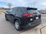 2022 Midnight Black Metal Toyota RAV4 LE AWD (2T3F1RFV0NW) with an 2.5L L4 DOHC 16V engine, 8-Speed Automatic transmission, located at 3301 W Hwy 13, Burnsville, MN, 55337, (952) 460-3200, 44.775333, -93.320808 - Photo#4