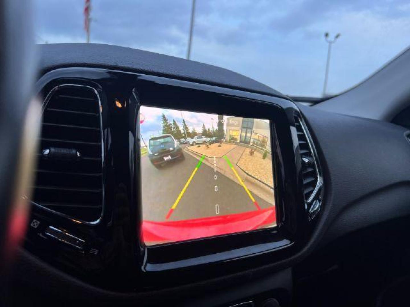 2021 RED Jeep Compass Limited 4WD (3C4NJDCB6MT) with an 2.4L L4 DOHC 16V engine, Continuously Variable Transmission transmission, located at 745 S Robert St, St. Paul, MN, 55107, (651) 222-2991, 44.923389, -93.081215 - Photo#9