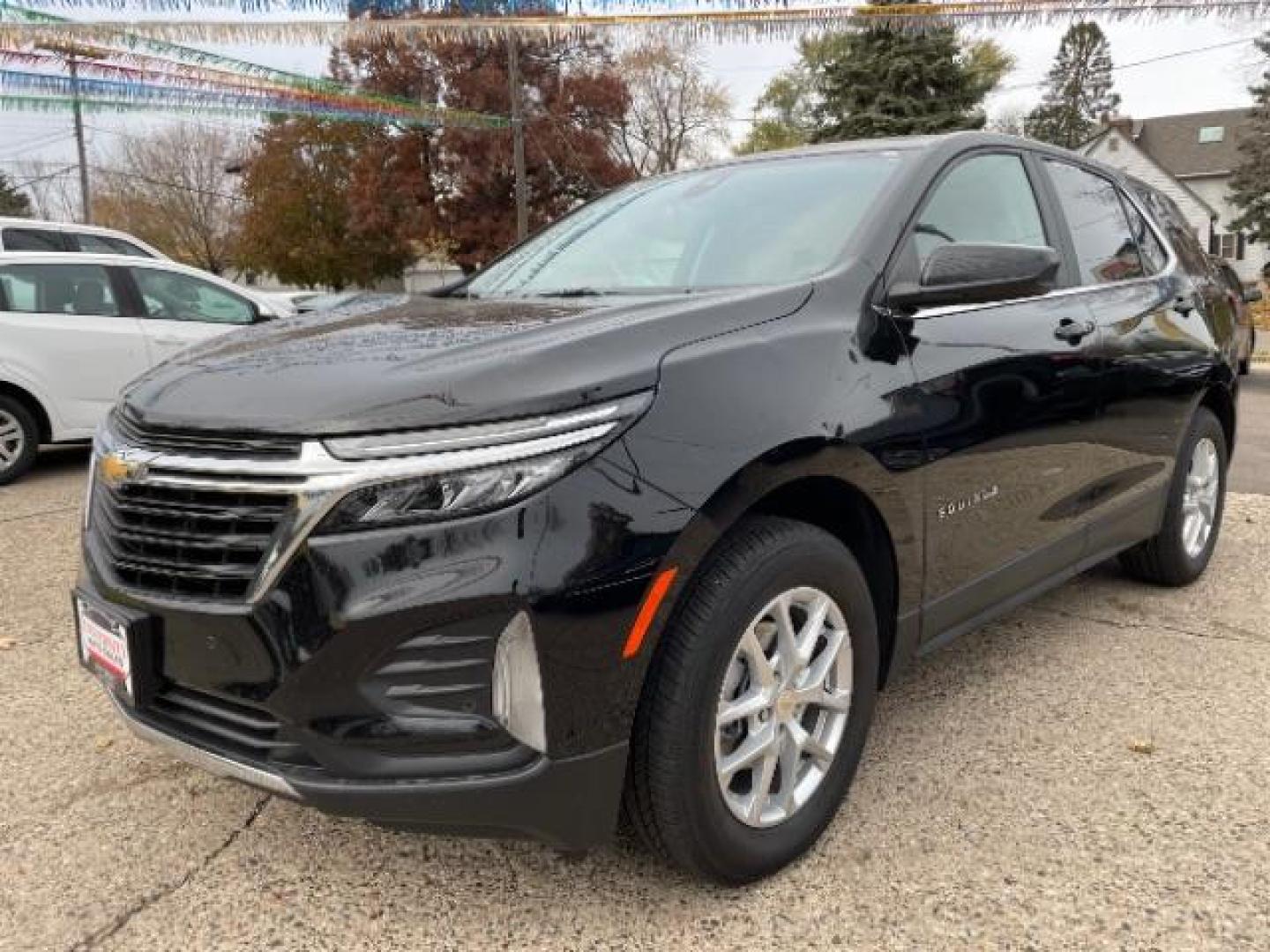 2023 Mosaic Black Metallic Chevrolet Equinox LT Fleet AWD (3GNAXTEG3PL) with an 1.5L L4 DOHC 16V TURBO engine, 6-Speed Automatic transmission, located at 745 S Robert St, St. Paul, MN, 55107, (651) 222-2991, 44.923389, -93.081215 - Photo#1