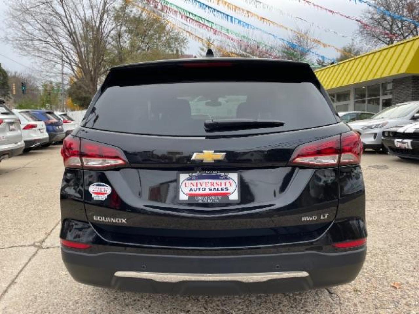 2023 Mosaic Black Metallic Chevrolet Equinox LT Fleet AWD (3GNAXTEG3PL) with an 1.5L L4 DOHC 16V TURBO engine, 6-Speed Automatic transmission, located at 745 S Robert St, St. Paul, MN, 55107, (651) 222-2991, 44.923389, -93.081215 - Photo#4