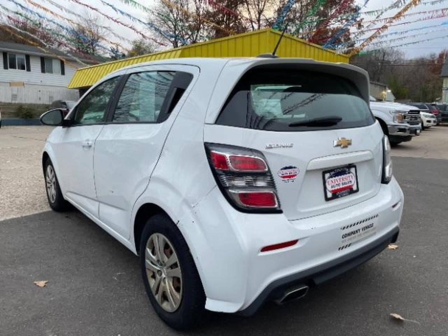 2017 WHITE Chevrolet Sonic FL Auto Hatchback (1G1JG6SH2H4) with an 1.8L L4 DOHC 24V engine, 6-Speed Automatic transmission, located at 745 S Robert St, St. Paul, MN, 55107, (651) 222-2991, 44.923389, -93.081215 - Photo#2