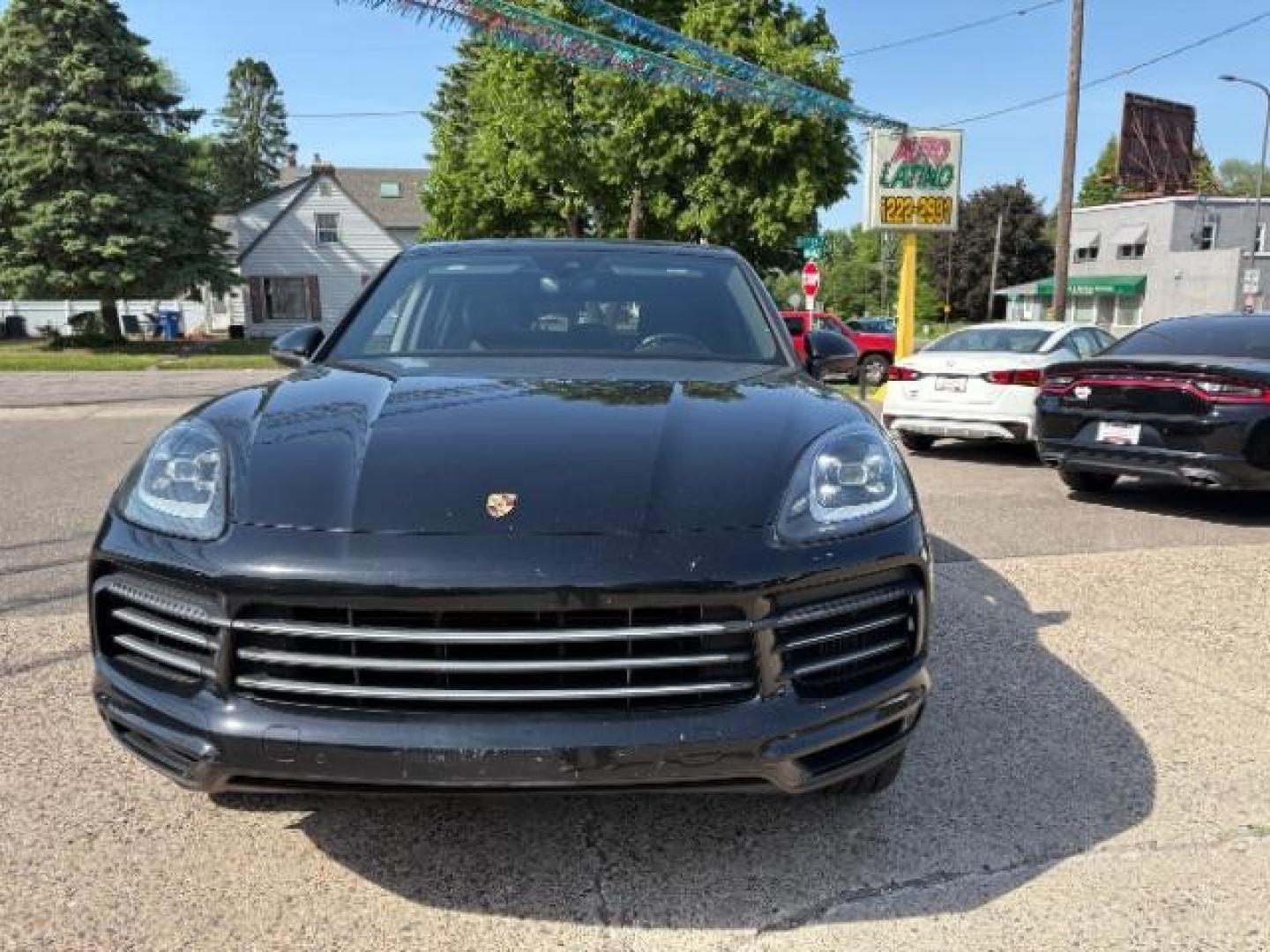2020 Black Porsche Cayenne Base (WP1AA2AYXLD) with an 3.0L V6 DOHC 24V engine, 6-Speed Automatic transmission, located at 745 S Robert St, St. Paul, MN, 55107, (651) 222-2991, 44.923389, -93.081215 - Photo#1