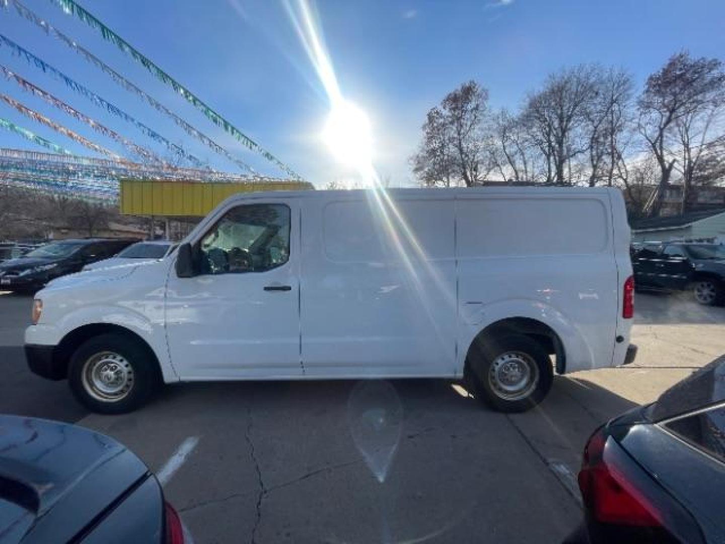 2015 Glacier White Nissan NV Cargo 1500 S (1N6BF0KL1FN) with an 4.0L V6 engine, 5-Speed Automatic transmission, located at 3301 W Hwy 13, Burnsville, MN, 55337, (952) 460-3200, 44.775333, -93.320808 - Photo#2