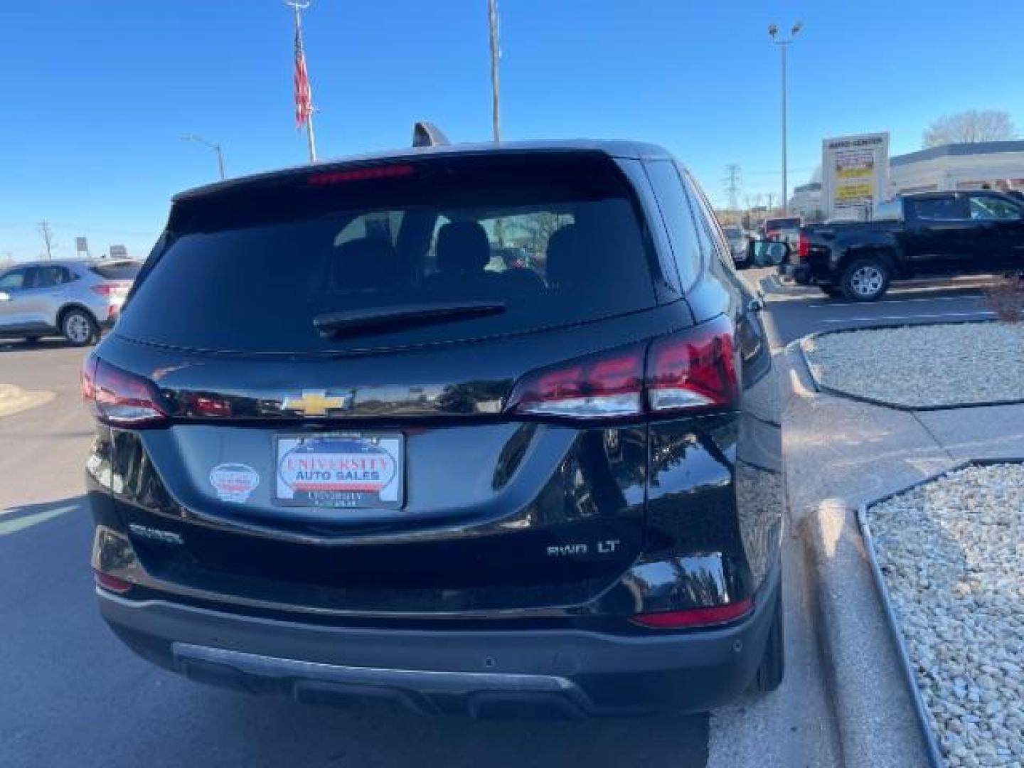 2023 Mosaic Black Metallic Chevrolet Equinox LT Fleet AWD (3GNAXTEG2PL) with an 1.5L L4 DOHC 16V TURBO engine, 6-Speed Automatic transmission, located at 745 S Robert St, St. Paul, MN, 55107, (651) 222-2991, 44.923389, -93.081215 - Photo#3