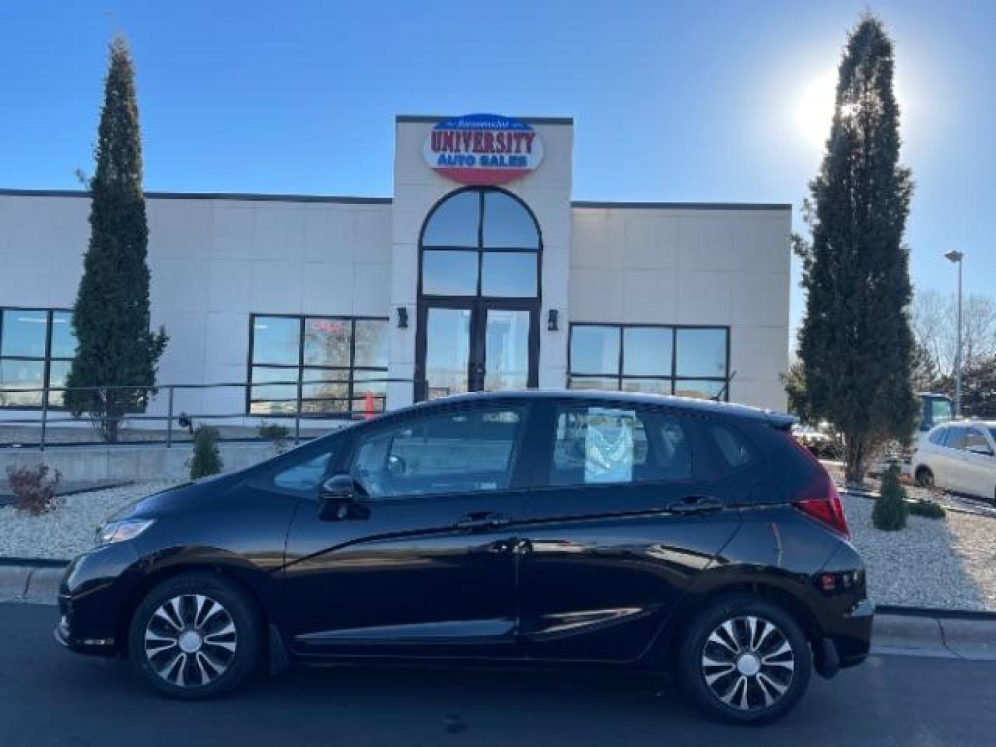 2019 Crystal Black Pearl Honda Fit LX CVT (3HGGK5H43KM) with an 1.5L L4 SOHC 16V engine, Continuously Variable Transmission transmission, located at 745 S Robert St, St. Paul, MN, 55107, (651) 222-2991, 44.923389, -93.081215 - Photo#2