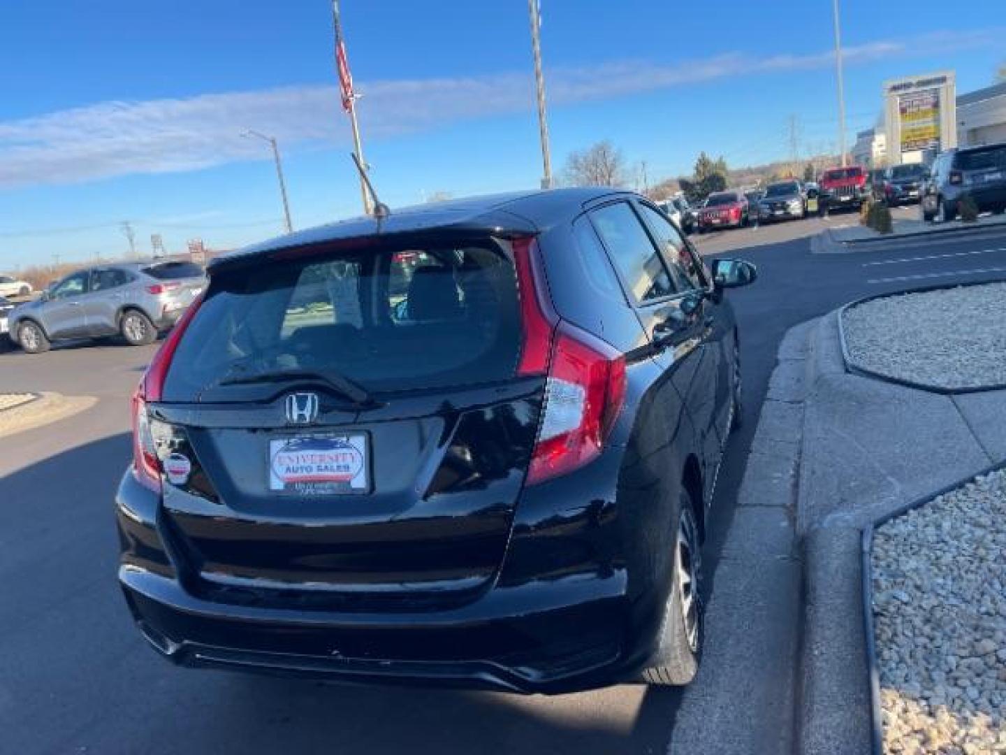 2019 Crystal Black Pearl Honda Fit LX CVT (3HGGK5H43KM) with an 1.5L L4 SOHC 16V engine, Continuously Variable Transmission transmission, located at 745 S Robert St, St. Paul, MN, 55107, (651) 222-2991, 44.923389, -93.081215 - Photo#6