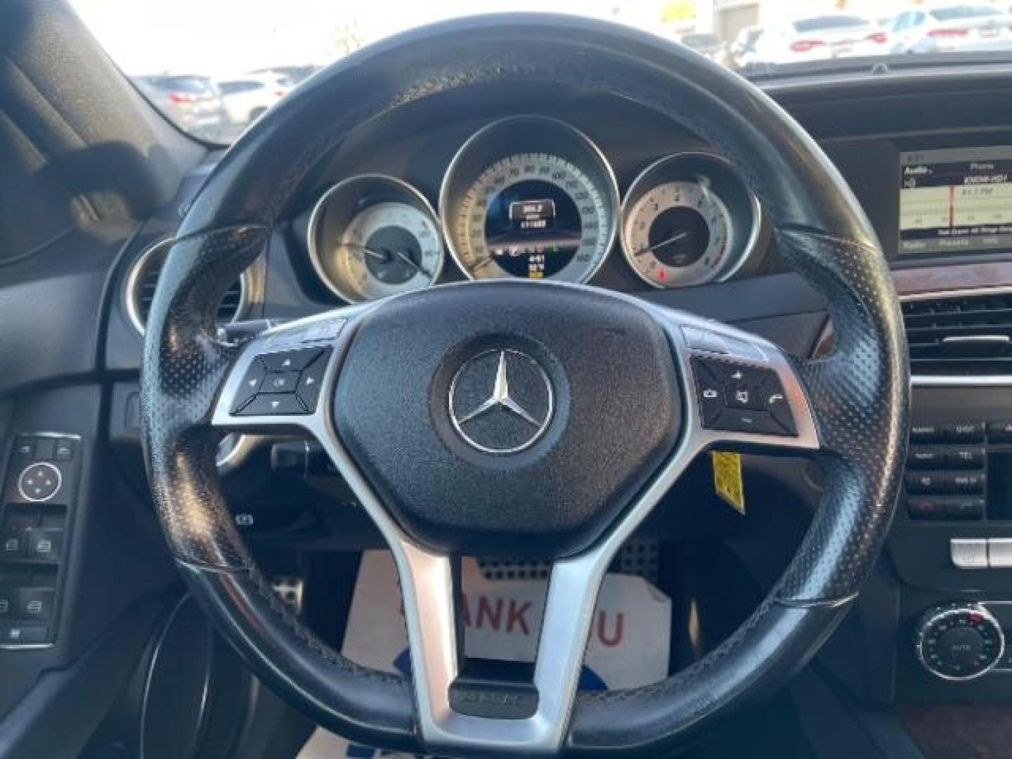 2013 Black Mercedes-Benz C-Class C300 4MATIC Sport Sedan (WDDGF8ABXDA) with an 3.5L V6 DOHC 16V engine, 7-Speed Automatic transmission, located at 745 S Robert St, St. Paul, MN, 55107, (651) 222-2991, 44.923389, -93.081215 - Photo#9