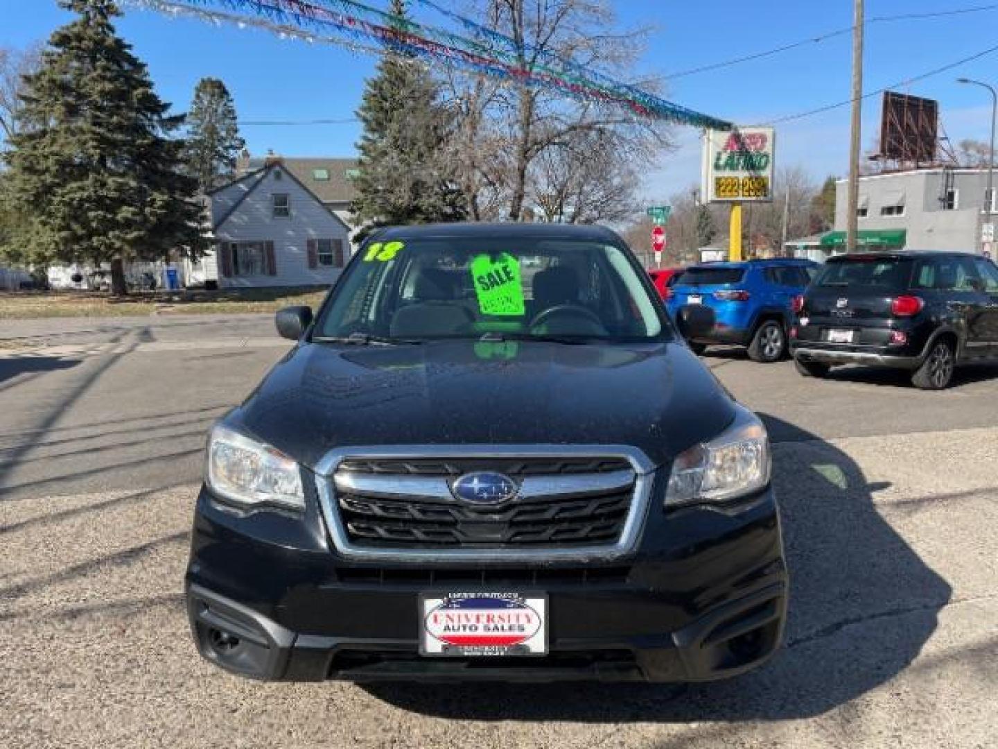 2018 Crystal Black Silica Subaru Forester 2.5i PZEV CVT (JF2SJAAC9JH) with an 2.5L H4 SOHC 16V engine, Continuously Variable Transmission transmission, located at 745 S Robert St, St. Paul, MN, 55107, (651) 222-2991, 44.923389, -93.081215 - Photo#12