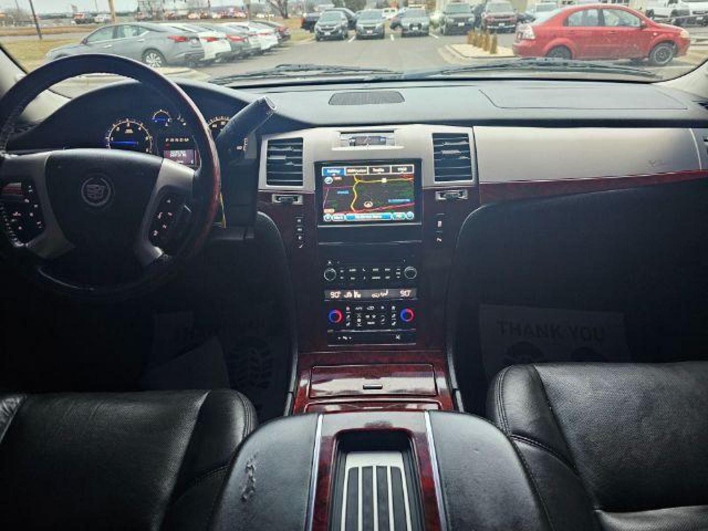 2014 Black Raven Cadillac Escalade ESV AWD Premium (1GYS4JEF6ER) with an 6.2L V8 OHV 16V FFV engine, 6-Speed Automatic transmission, located at 3301 W Hwy 13, Burnsville, MN, 55337, (952) 460-3200, 44.775333, -93.320808 - Photo#22