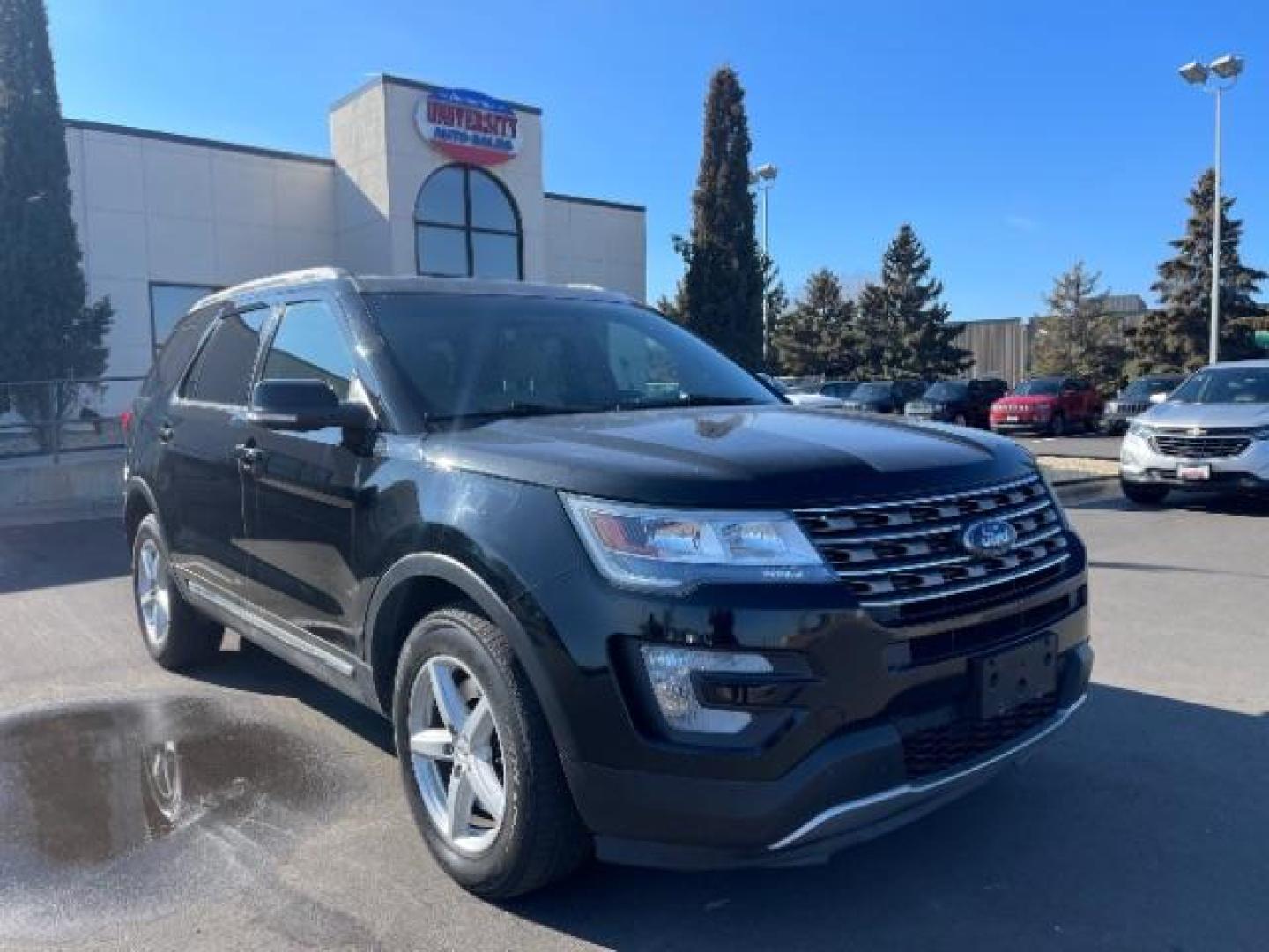 2016 Absolute Black Ford Explorer SPORT UTILITY 4-DR (1FM5K8D89GG) with an 3.5L V6 DOHC 24V engine, 6-Speed Automatic transmission, located at 3301 W Hwy 13, Burnsville, MN, 55337, (952) 460-3200, 44.775333, -93.320808 - Photo#0