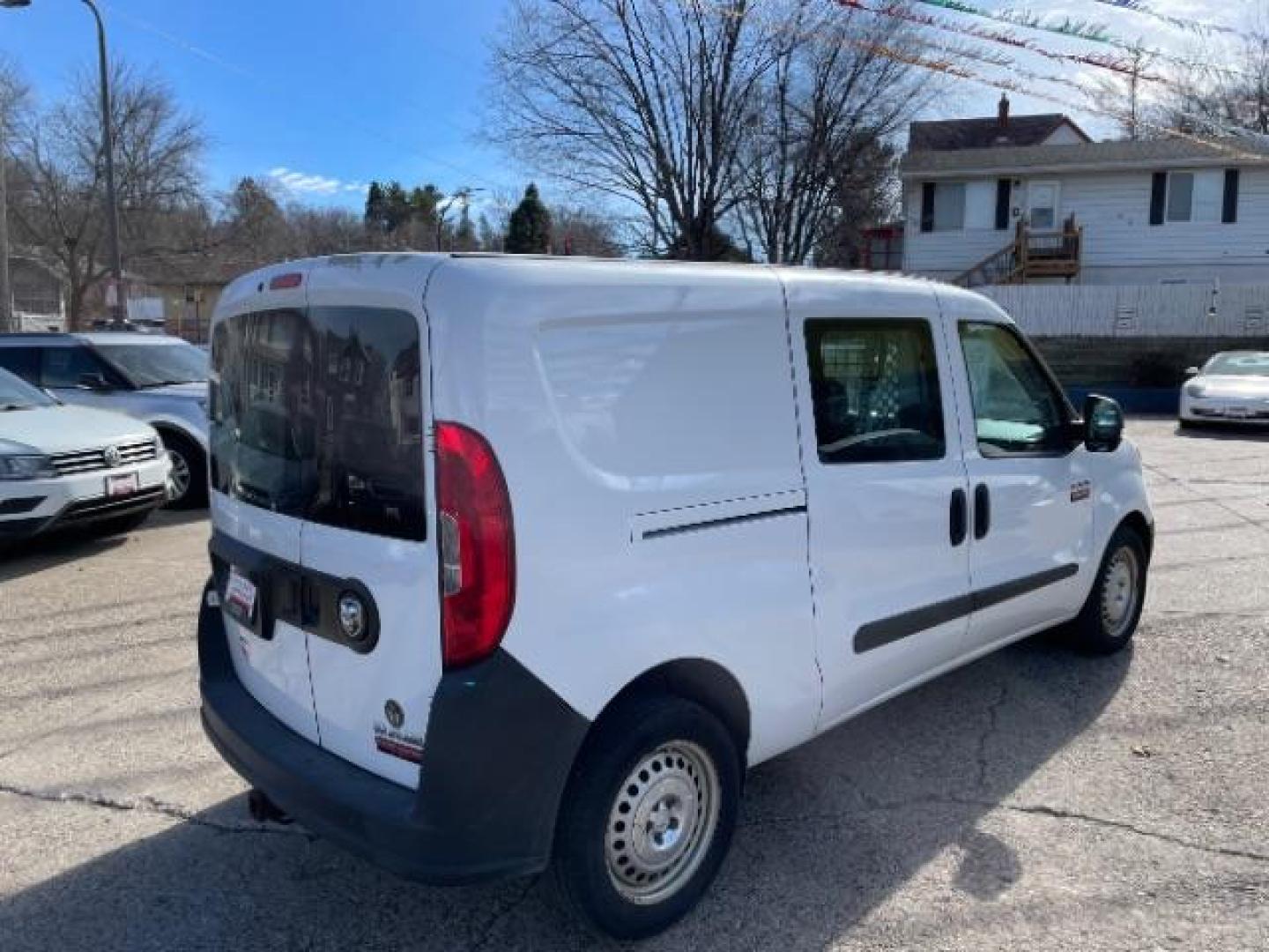 2015 Bright White RAM ProMaster City Tradesman (ZFBERFAT3F6) with an 2.4L L4 engine, 9-Speed Automatic transmission, located at 745 S Robert St, St. Paul, MN, 55107, (651) 222-2991, 44.923389, -93.081215 - Photo#4