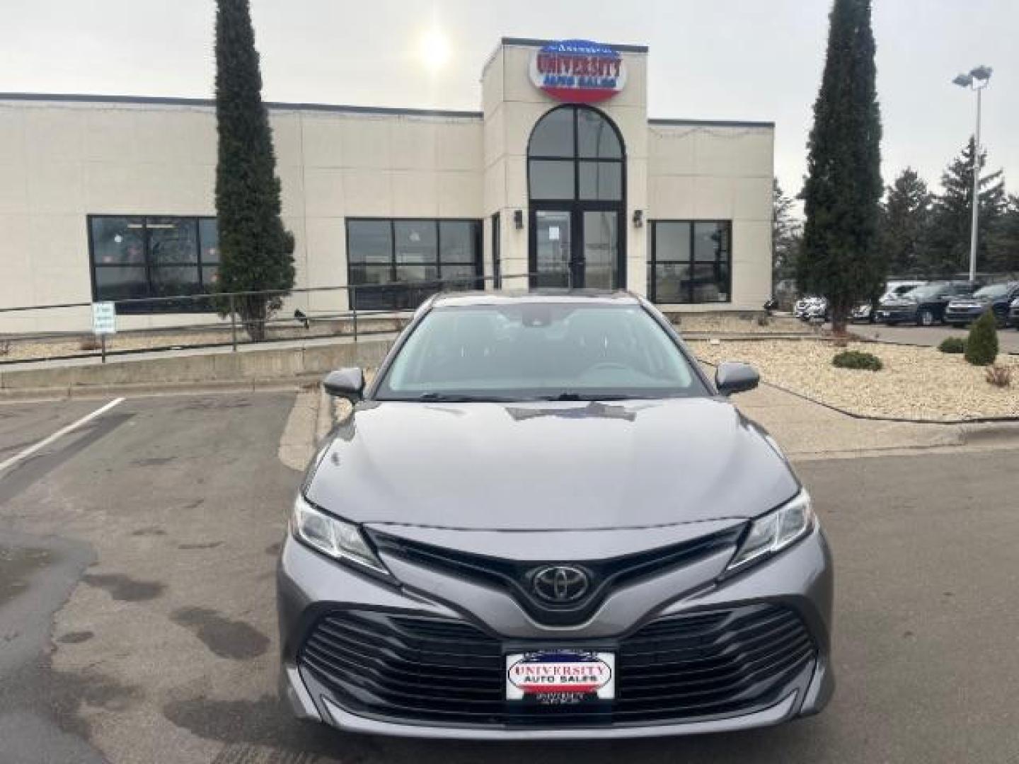 2019 Predawn Gray Mica Toyota Camry LE (4T1B11HK4KU) with an 2.5L L4 DOHC 16V engine, 8-Speed Automatic transmission, located at 3301 W Hwy 13, Burnsville, MN, 55337, (952) 460-3200, 44.775333, -93.320808 - Photo#0