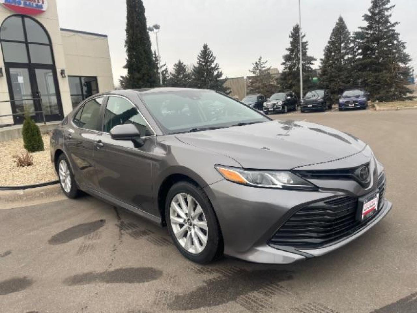 2019 Predawn Gray Mica Toyota Camry LE (4T1B11HK4KU) with an 2.5L L4 DOHC 16V engine, 8-Speed Automatic transmission, located at 3301 W Hwy 13, Burnsville, MN, 55337, (952) 460-3200, 44.775333, -93.320808 - Photo#2