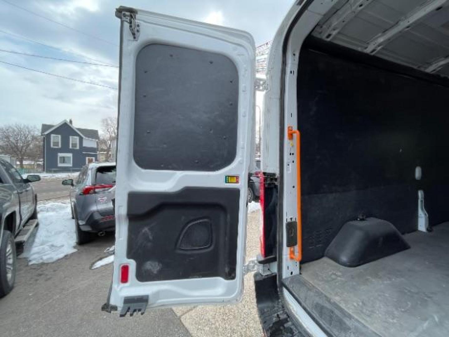 2019 WHITE Ford Transit 150 Van Med. Roof w/Sliding Pass. 148-in. WB (1FTYE2CM2KK) with an 3.7L V6 DOHC 24V engine, 6-Speed Automatic transmission, located at 3301 W Hwy 13, Burnsville, MN, 55337, (952) 460-3200, 44.775333, -93.320808 - Photo#15