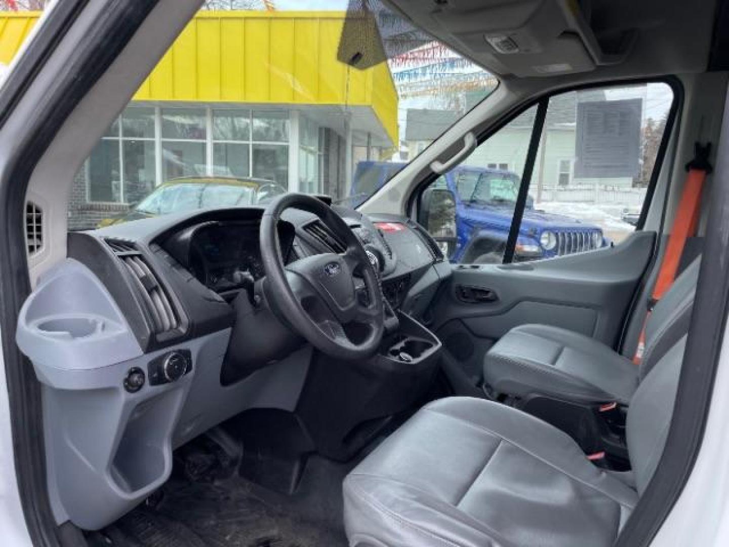 2019 WHITE Ford Transit 150 Van Med. Roof w/Sliding Pass. 148-in. WB (1FTYE2CM2KK) with an 3.7L V6 DOHC 24V engine, 6-Speed Automatic transmission, located at 3301 W Hwy 13, Burnsville, MN, 55337, (952) 460-3200, 44.775333, -93.320808 - Photo#5