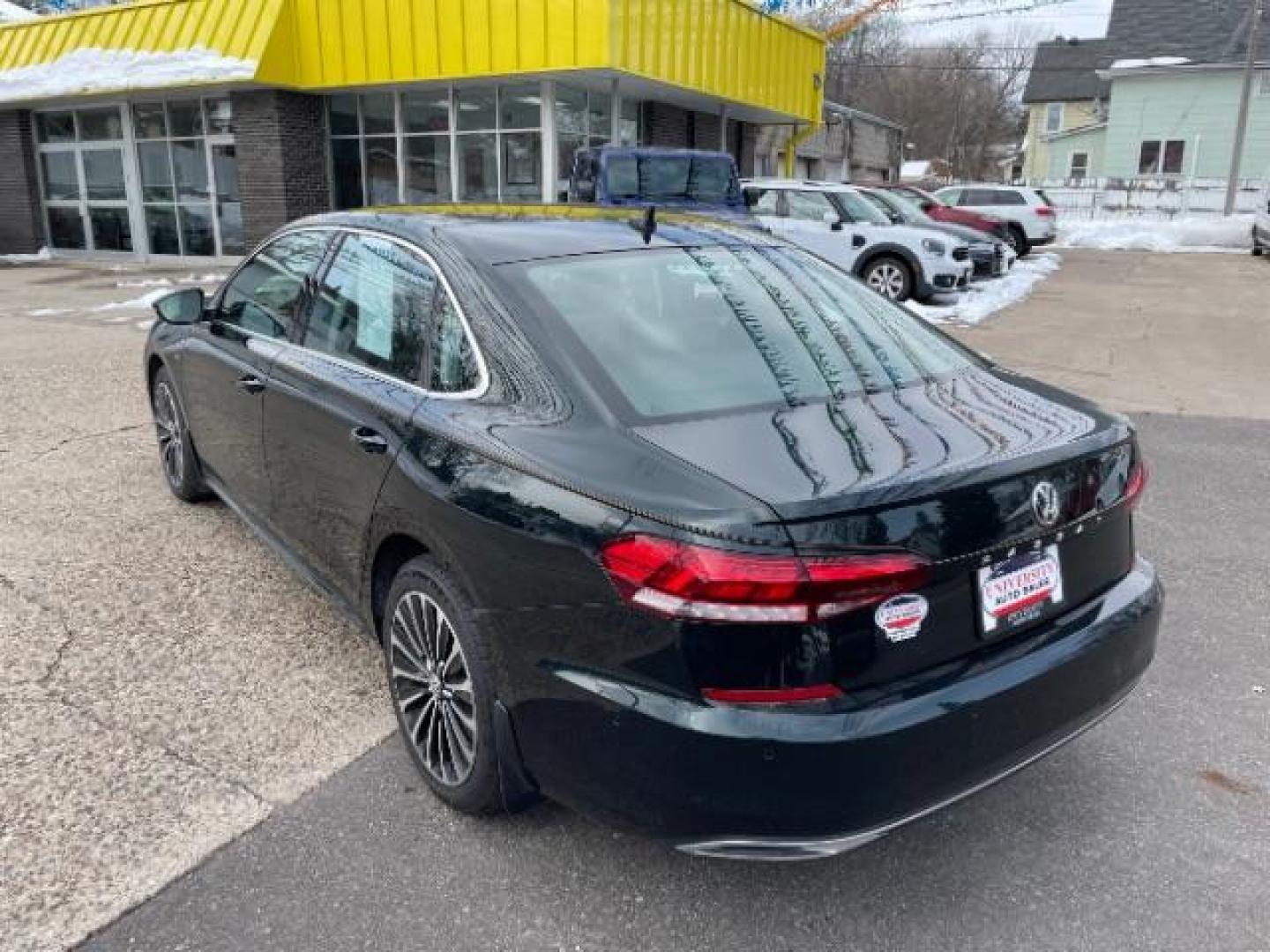 2022 GREEN Volkswagen Passat Highline (1VWBA7A3XNC) with an 2.0L L4 DOHC 16V engine, 6-Speed Automatic transmission, located at 745 S Robert St, St. Paul, MN, 55107, (651) 222-2991, 44.923389, -93.081215 - Photo#3