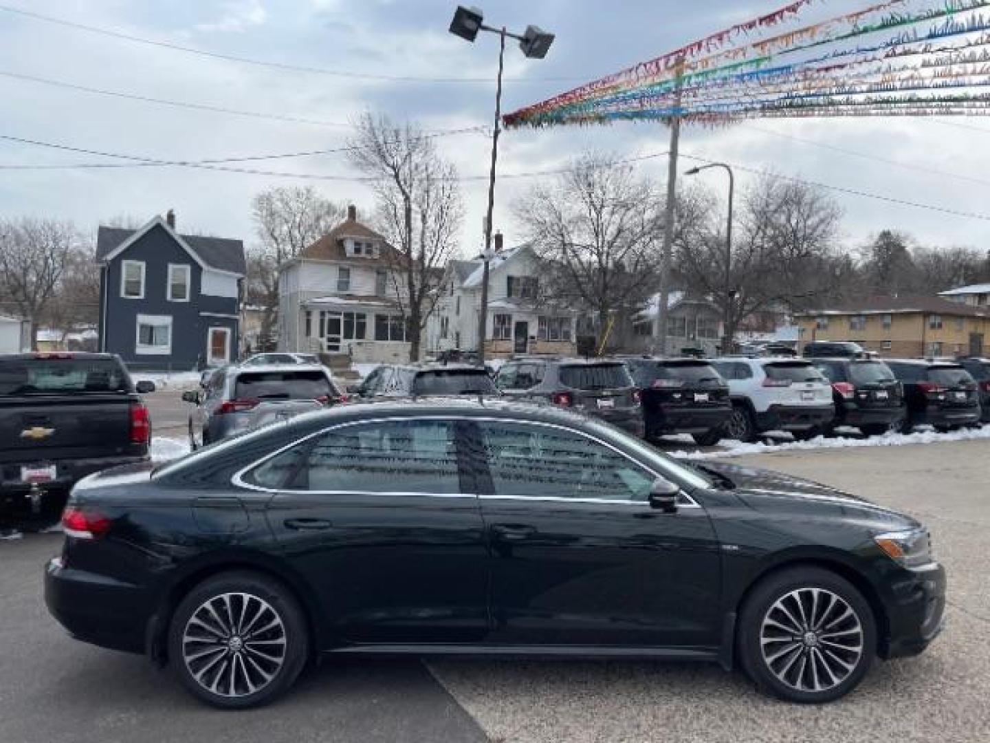 2022 GREEN Volkswagen Passat Highline (1VWBA7A3XNC) with an 2.0L L4 DOHC 16V engine, 6-Speed Automatic transmission, located at 745 S Robert St, St. Paul, MN, 55107, (651) 222-2991, 44.923389, -93.081215 - Photo#7