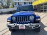 2019 BLUE Jeep Wrangler Unlimited Sahara (1C4HJXEGXKW) with an 3.6L V6 DOHC 24V FFV engine, 6-Speed Manual transmission, located at 3301 W Hwy 13, Burnsville, MN, 55337, (952) 460-3200, 44.775333, -93.320808 - Photo#1