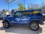 2019 BLUE Jeep Wrangler Unlimited Sahara (1C4HJXEGXKW) with an 3.6L V6 DOHC 24V FFV engine, 6-Speed Manual transmission, located at 3301 W Hwy 13, Burnsville, MN, 55337, (952) 460-3200, 44.775333, -93.320808 - Photo#7