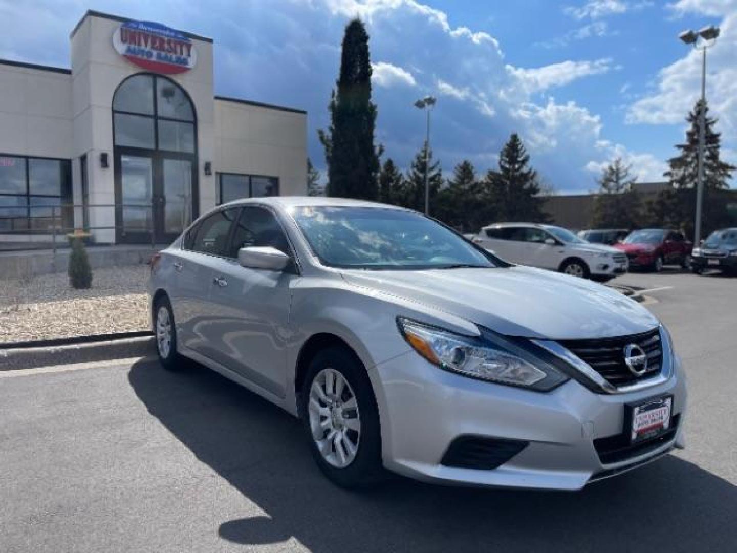 2018 Brilliant Silver Nissan Altima 2.5 S (1N4AL3AP9JC) with an 2.5L L4 DOHC 16V engine, Continuously Variable Transmission transmission, located at 745 S Robert St, St. Paul, MN, 55107, (651) 222-2991, 44.923389, -93.081215 - Photo#0