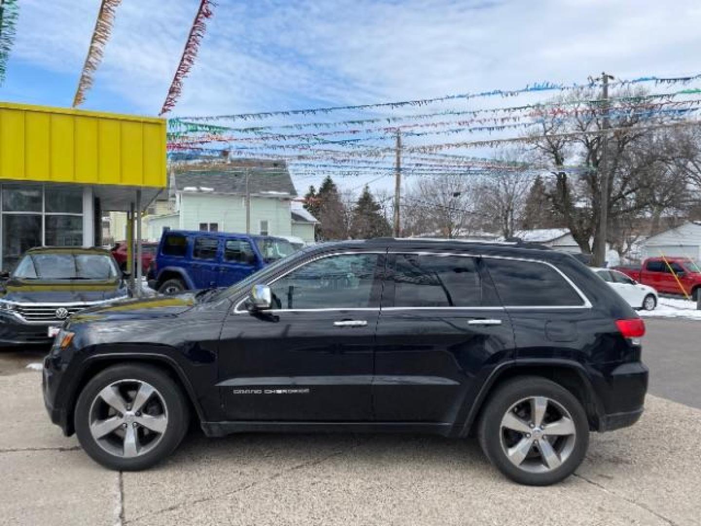 2016 Brilliant Black Crystal Pearl Coat Jeep Grand Cherokee Overland 4WD (1C4RJFCMXGC) with an 3.0L V6 DOHC 24V DIESEL engine, 8-Speed Automatic transmission, located at 3301 W Hwy 13, Burnsville, MN, 55337, (952) 460-3200, 44.775333, -93.320808 - Photo#1