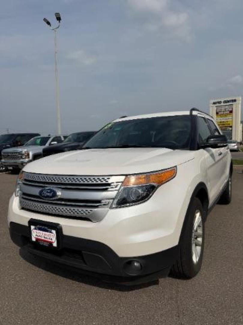 2015 White Platinum Metal Ford Explorer XLT 4WD (1FM5K8D84FG) with an 3.5L V6 DOHC 24V engine, 6-Speed Automatic transmission, located at 3301 W Hwy 13, Burnsville, MN, 55337, (952) 460-3200, 44.775333, -93.320808 - Photo#0