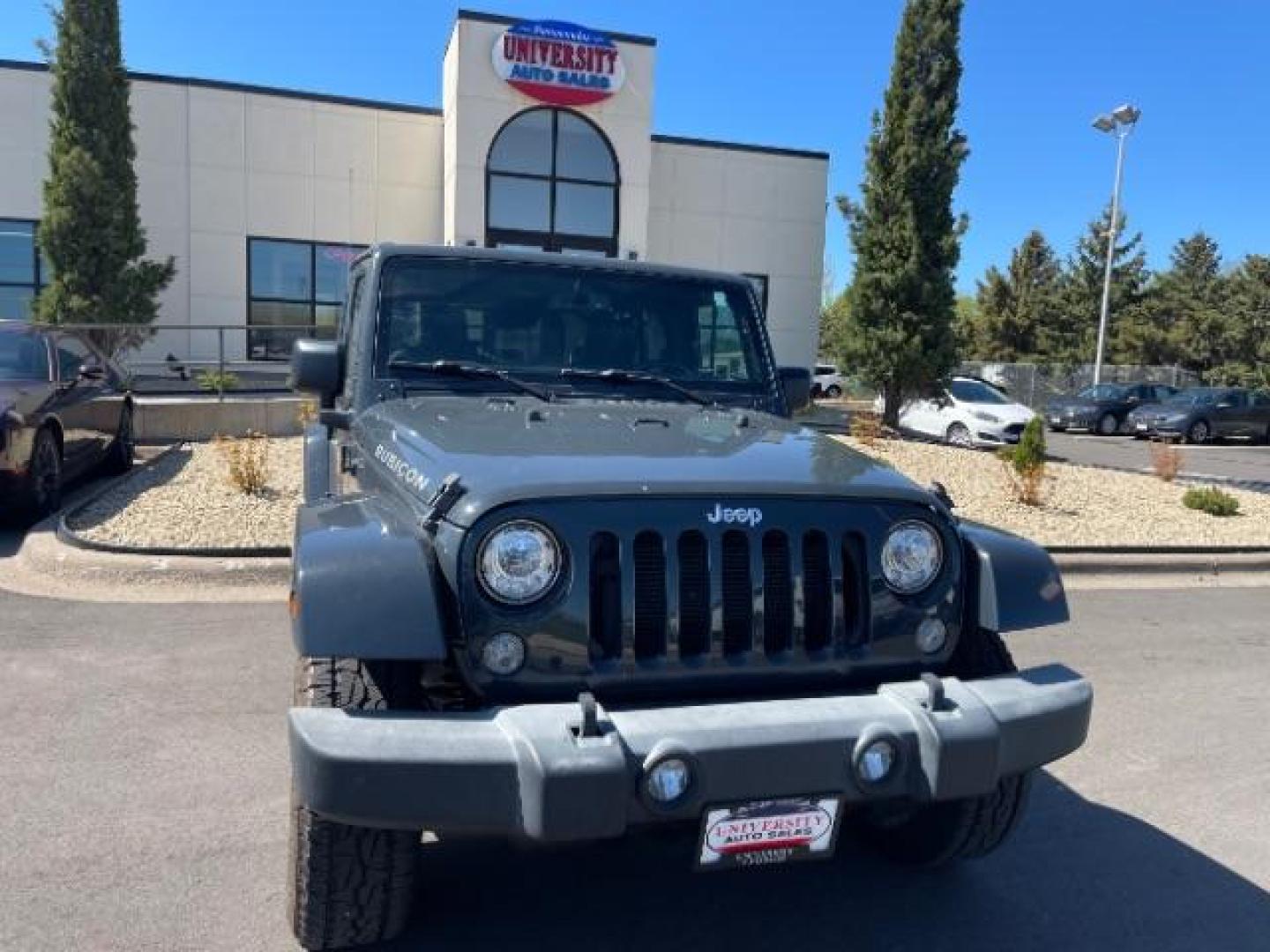 2017 Granite Crystal Metallic Clear Coat Jeep Wrangler Unlimited Rubicon 4WD (1C4HJWFG5HL) with an 3.6L V6 DOHC 24V FFV engine, located at 745 S Robert St, St. Paul, MN, 55107, (651) 222-2991, 44.923389, -93.081215 - Photo#5