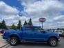 2017 Lightning Blue Metallic Ford F-150 XLT SuperCrew 5.5-ft. Bed 4WD (1FTEW1EF4HK) with an 5.0L V8 engine, 6-Speed Automatic transmission, located at 3301 W Hwy 13, Burnsville, MN, 55337, (952) 460-3200, 44.775333, -93.320808 - Photo#4