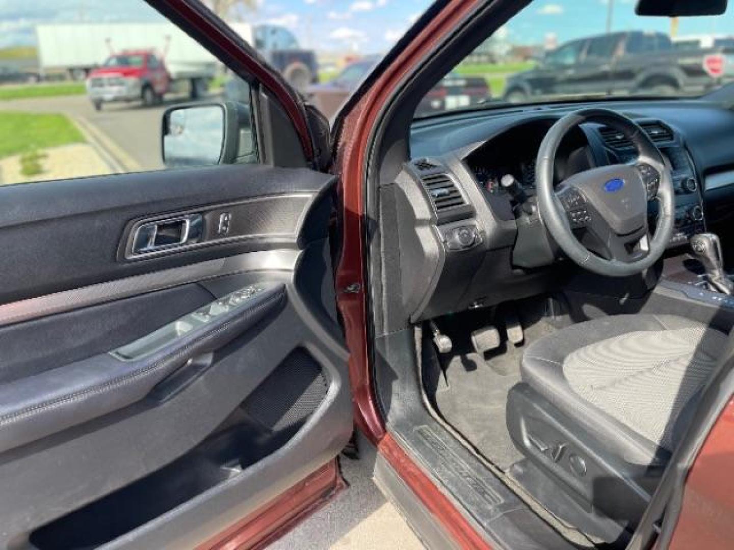 2018 Ruby Red Metallic Tinted Clearcoat Ford Explorer XLT FWD (1FM5K7DH4JG) with an 2.3L L4 DOHC 16V engine, 6-Speed Automatic transmission, located at 745 S Robert St, St. Paul, MN, 55107, (651) 222-2991, 44.923389, -93.081215 - Photo#10