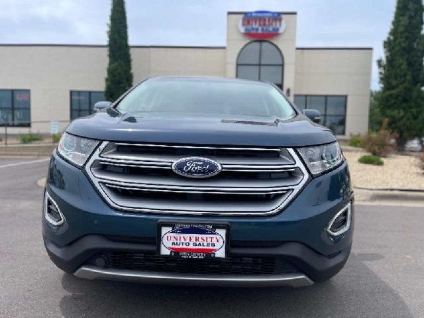 2016 Too Good To Be Blue Metallic Ford Edge Titanium AWD (2FMPK4K9XGB) with an 2.0L L4 DOHC 16V engine, 6-Speed Automatic transmission, located at 3301 W Hwy 13, Burnsville, MN, 55337, (952) 460-3200, 44.775333, -93.320808 - Photo#1