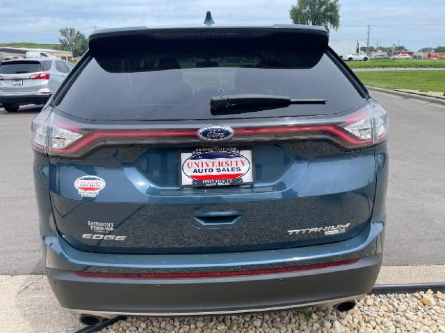 2016 Too Good To Be Blue Metallic Ford Edge Titanium AWD (2FMPK4K9XGB) with an 2.0L L4 DOHC 16V engine, 6-Speed Automatic transmission, located at 3301 W Hwy 13, Burnsville, MN, 55337, (952) 460-3200, 44.775333, -93.320808 - Photo#3