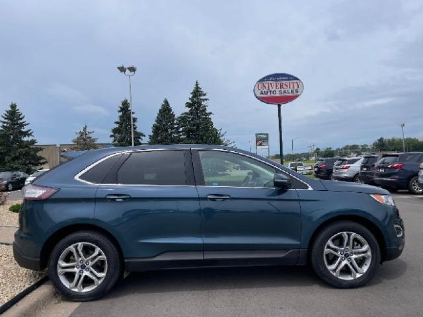 2016 Too Good To Be Blue Metallic Ford Edge Titanium AWD (2FMPK4K9XGB) with an 2.0L L4 DOHC 16V engine, 6-Speed Automatic transmission, located at 3301 W Hwy 13, Burnsville, MN, 55337, (952) 460-3200, 44.775333, -93.320808 - Photo#7