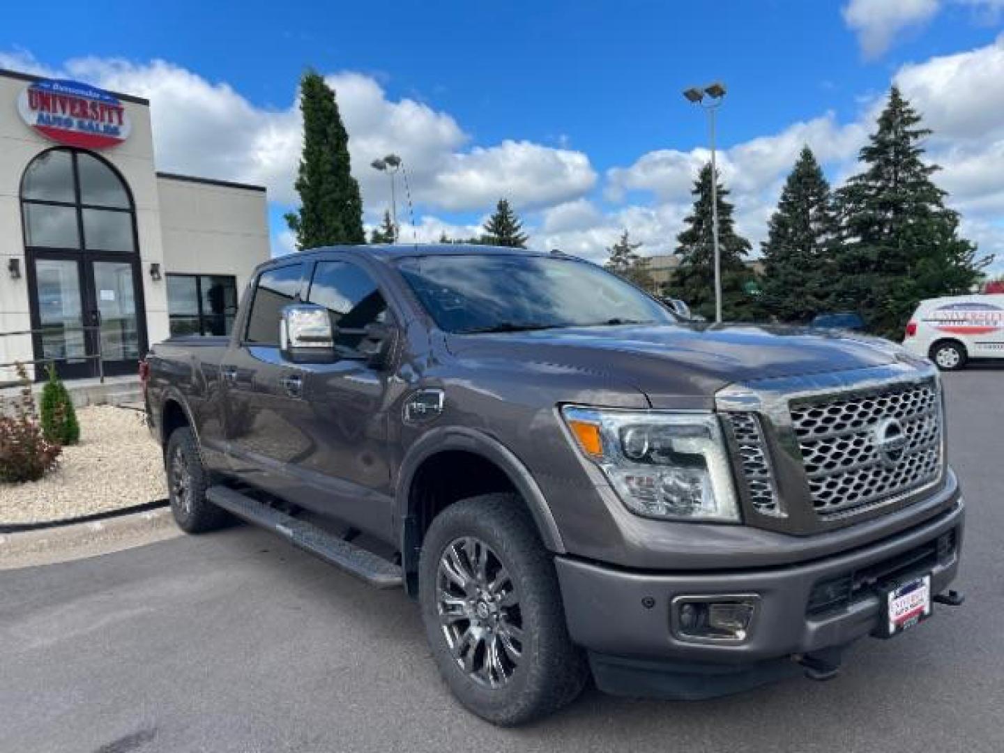 2018 Forged Copper Nissan Titan XD CREW CAB PICKUP 4-DR (1N6AA1F49JN) with an 5.6L V8 DOHC 32V engine, 6-Speed Automatic transmission, located at 3301 W Hwy 13, Burnsville, MN, 55337, (952) 460-3200, 44.775333, -93.320808 - Photo#0