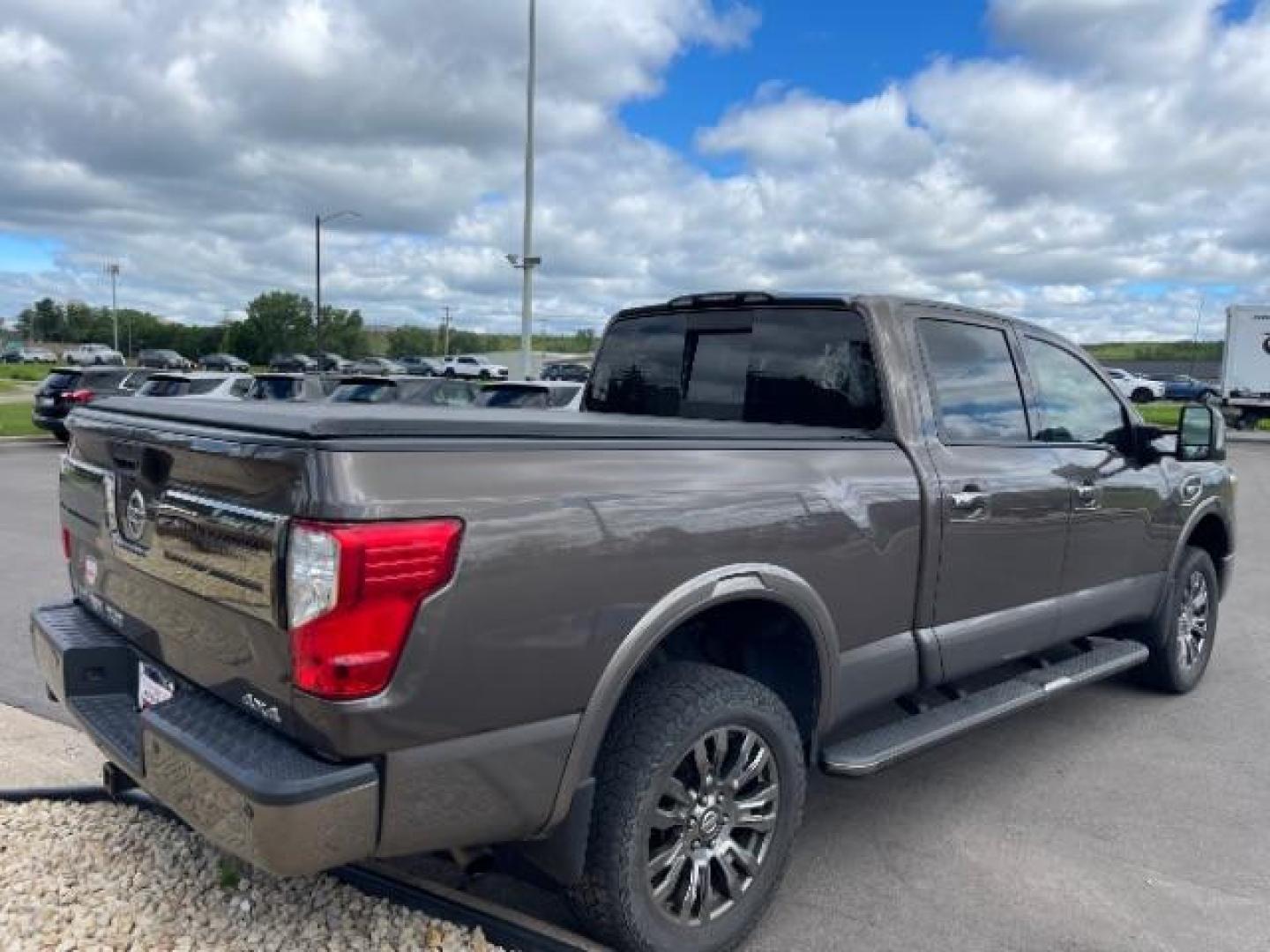 2018 Forged Copper Nissan Titan XD CREW CAB PICKUP 4-DR (1N6AA1F49JN) with an 5.6L V8 DOHC 32V engine, 6-Speed Automatic transmission, located at 3301 W Hwy 13, Burnsville, MN, 55337, (952) 460-3200, 44.775333, -93.320808 - Photo#4