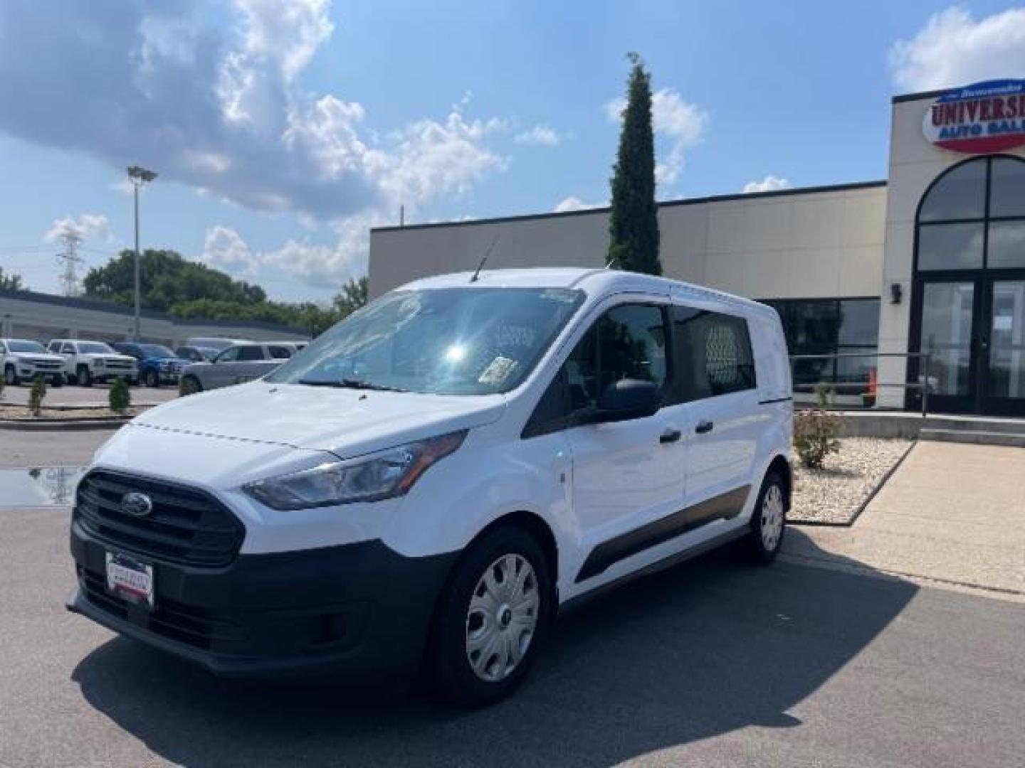 2021 White Ford Transit Connect Cargo Van XL LWB w/Rear 180 Degree Door (NM0LS7E21M1) with an 2.0L L4 DOHC 16V engine, 6-Speed Automatic transmission, located at 3301 W Hwy 13, Burnsville, MN, 55337, (952) 460-3200, 44.775333, -93.320808 - Photo#2