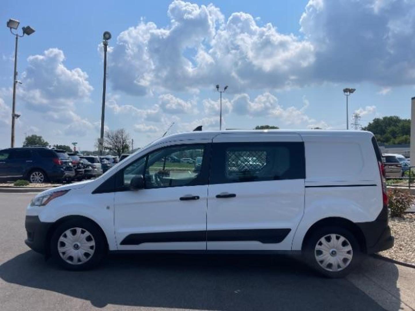 2021 White Ford Transit Connect Cargo Van XL LWB w/Rear 180 Degree Door (NM0LS7E21M1) with an 2.0L L4 DOHC 16V engine, 6-Speed Automatic transmission, located at 3301 W Hwy 13, Burnsville, MN, 55337, (952) 460-3200, 44.775333, -93.320808 - Photo#3