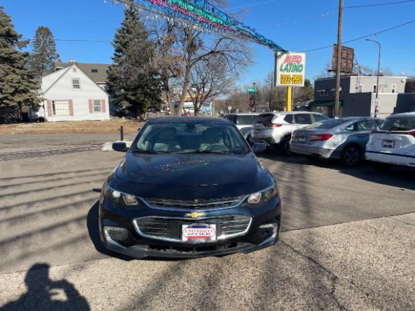 2017 Blue Velvet Metallic Chevrolet Malibu 1LT (1G1ZE5ST5HF) with an 1.5L L4 DOHC 16V engine, 6-Speed Automatic transmission, located at 745 S Robert St, St. Paul, MN, 55107, (651) 222-2991, 44.923389, -93.081215 - Photo#0