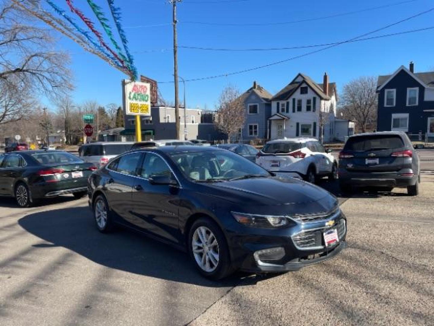 2017 Blue Velvet Metallic Chevrolet Malibu 1LT (1G1ZE5ST5HF) with an 1.5L L4 DOHC 16V engine, 6-Speed Automatic transmission, located at 745 S Robert St, St. Paul, MN, 55107, (651) 222-2991, 44.923389, -93.081215 - Photo#7