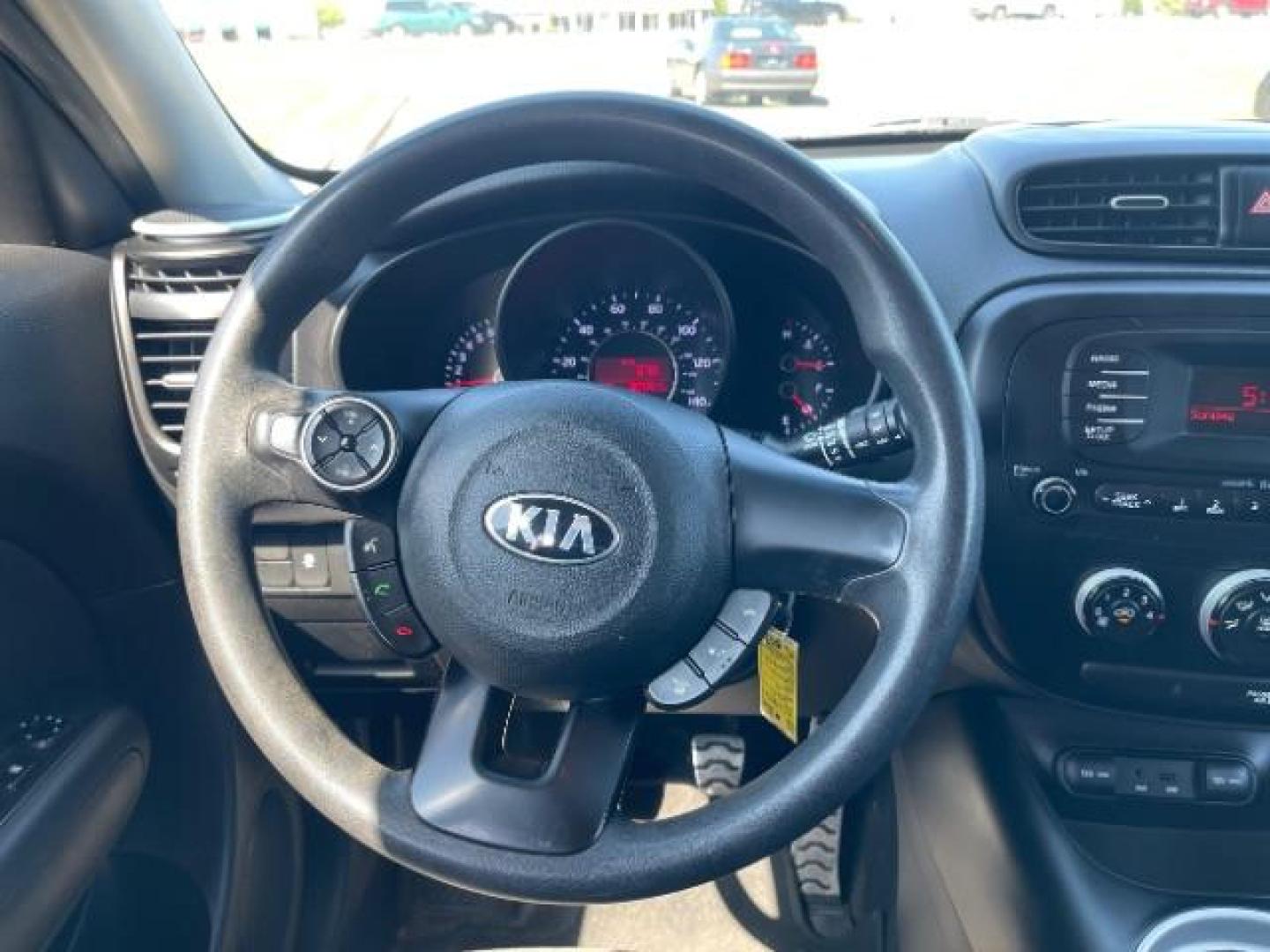 2014 Shadow Black Kia Soul Base (KNDJN2A26E7) with an 1.6L L4 DOHC 16V engine, located at 745 S Robert St, St. Paul, MN, 55107, (651) 222-2991, 44.923389, -93.081215 - Photo#9