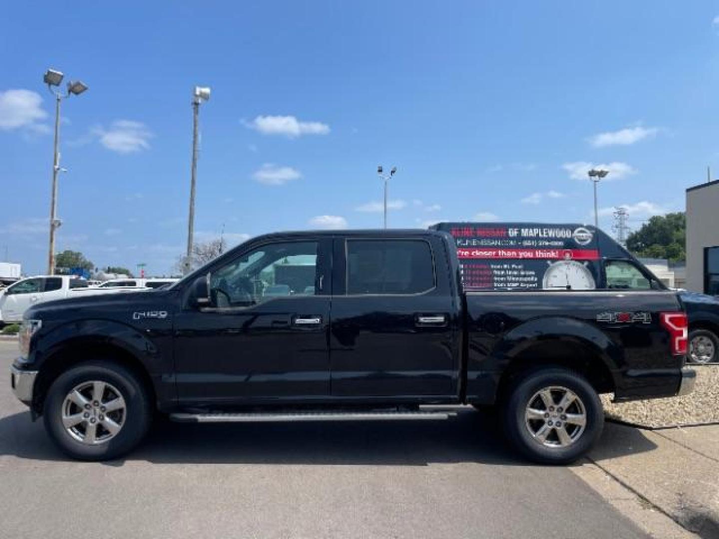 2020 Agate Black Ford F-150 XLT SuperCrew 5.5-ft. Bed 4WD (1FTEW1EP8LF) with an 2.7L V6 DOHC 24V engine, 6-Speed Automatic transmission, located at 745 S Robert St, St. Paul, MN, 55107, (651) 222-2991, 44.923389, -93.081215 - Photo#1