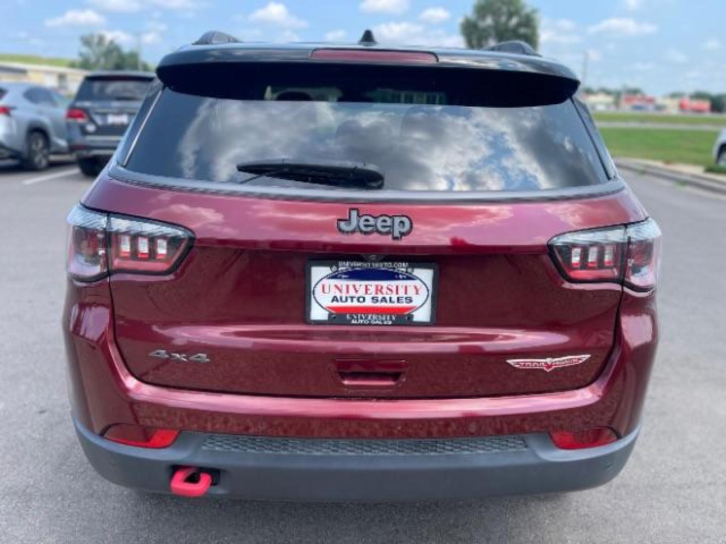 2021 Red Jeep Compass Trailhawk 4WD (3C4NJDDB3MT) with an 2.4L L4 DOHC 16V engine, 9-Speed Automatic transmission, located at 3301 W Hwy 13, Burnsville, MN, 55337, (952) 460-3200, 44.775333, -93.320808 - Photo#2