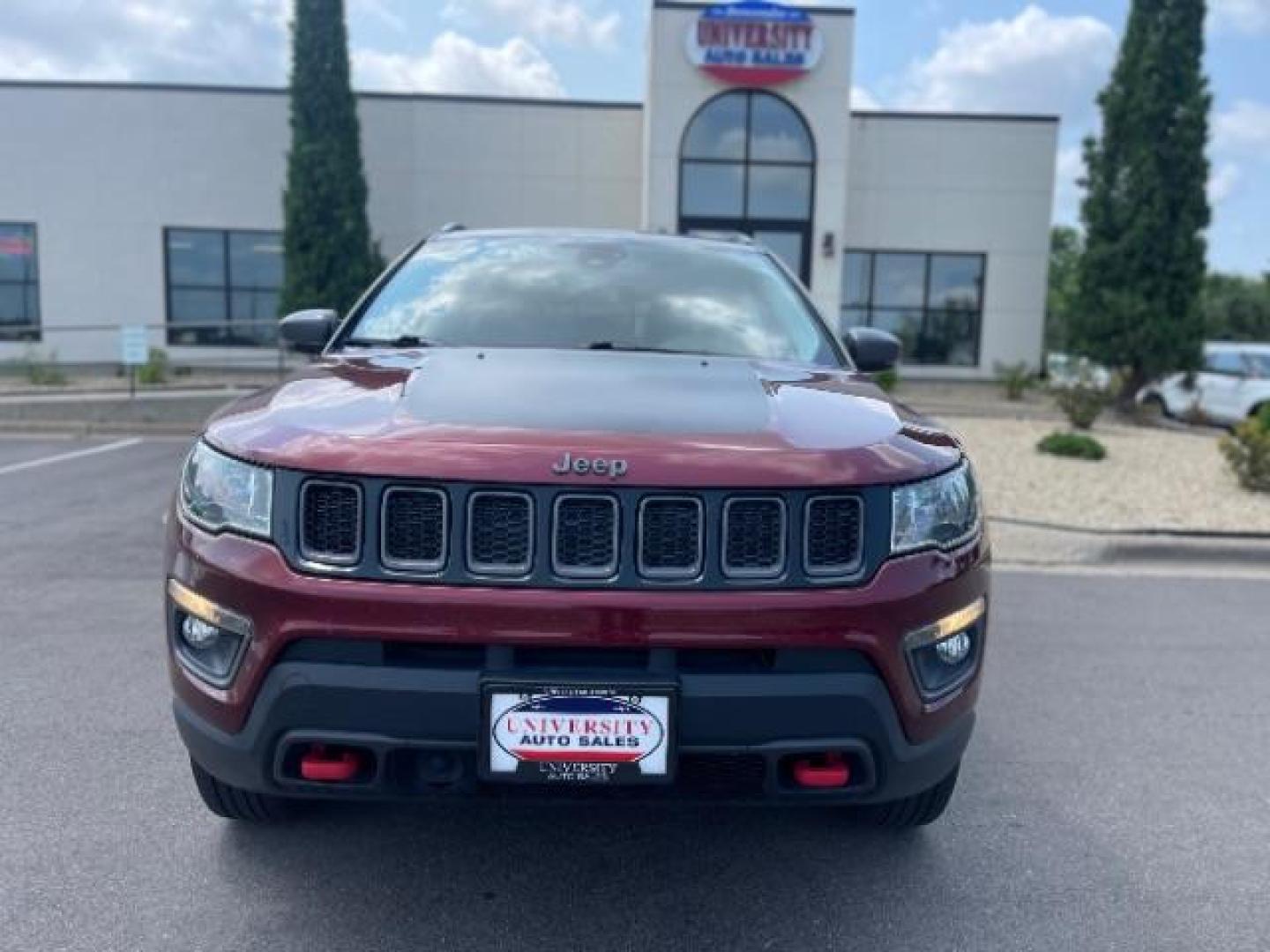 2021 Red Jeep Compass Trailhawk 4WD (3C4NJDDB3MT) with an 2.4L L4 DOHC 16V engine, 9-Speed Automatic transmission, located at 3301 W Hwy 13, Burnsville, MN, 55337, (952) 460-3200, 44.775333, -93.320808 - Photo#7