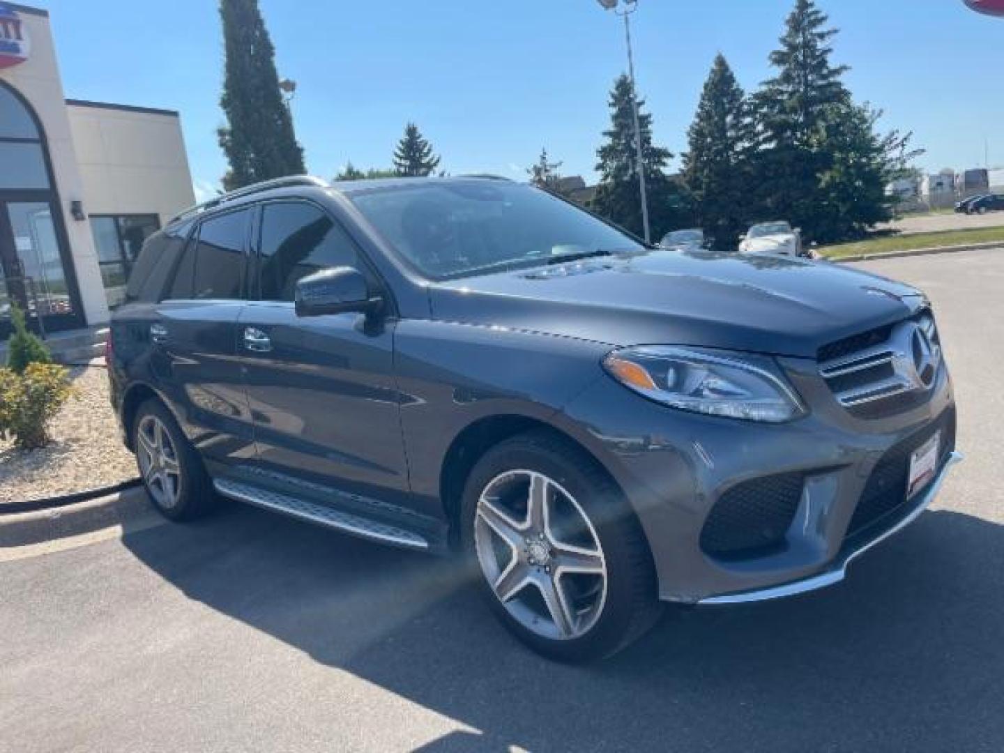 2016 Steel Grey Metallic Mercedes-Benz GLE-Class GLE350 (4JGDA5JB7GA) with an 3.5L V6 DOHC 24V engine, 7-Speed Automatic transmission, located at 745 S Robert St, St. Paul, MN, 55107, (651) 222-2991, 44.923389, -93.081215 - Photo#1