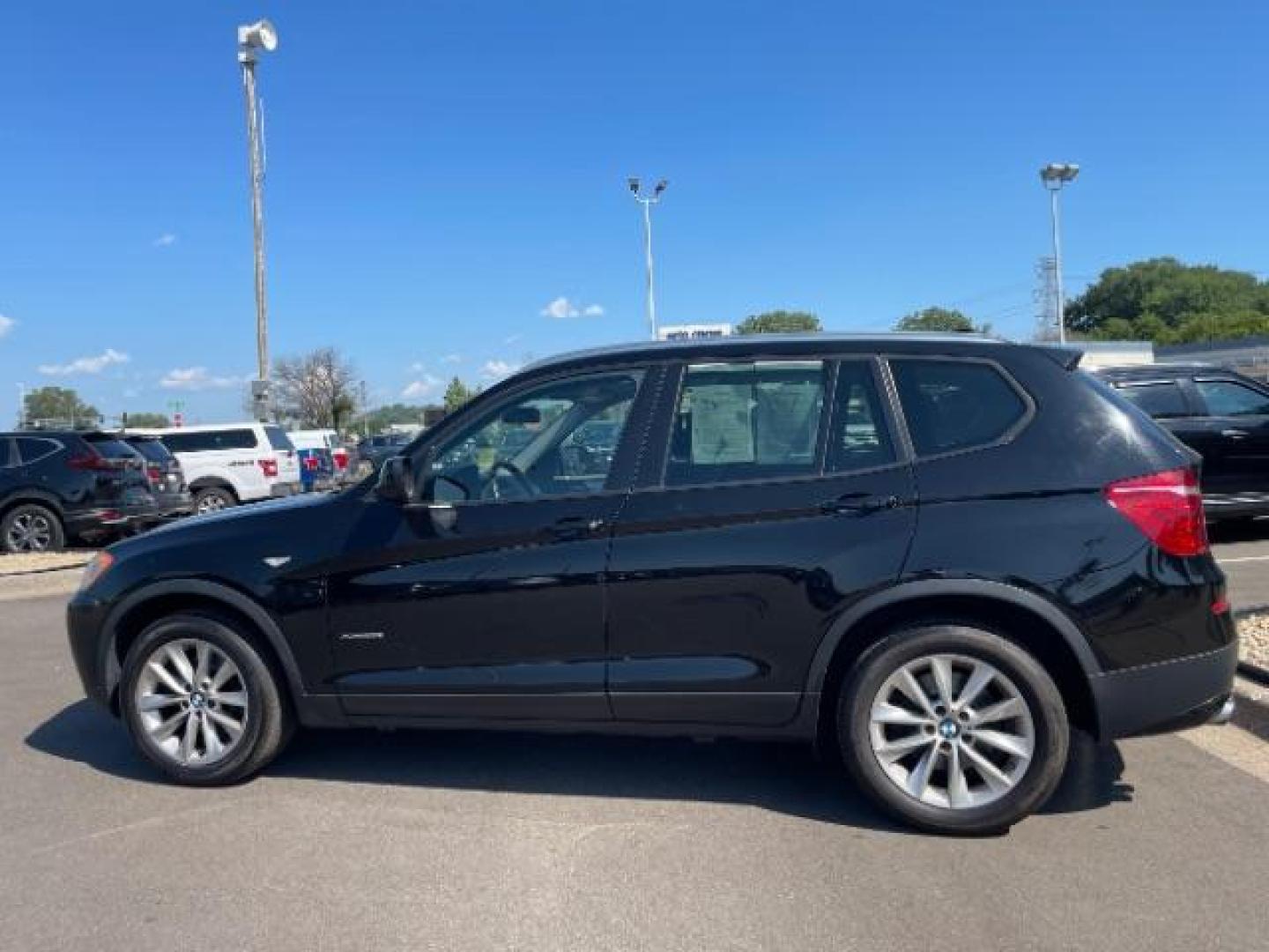 2014 Black Sapphire Metallic BMW X3 xDrive28i (5UXWX9C52E0) with an 2.0L L4 DOHC 16V engine, 8-Speed Automatic transmission, located at 3301 W Hwy 13, Burnsville, MN, 55337, (952) 460-3200, 44.775333, -93.320808 - Photo#2