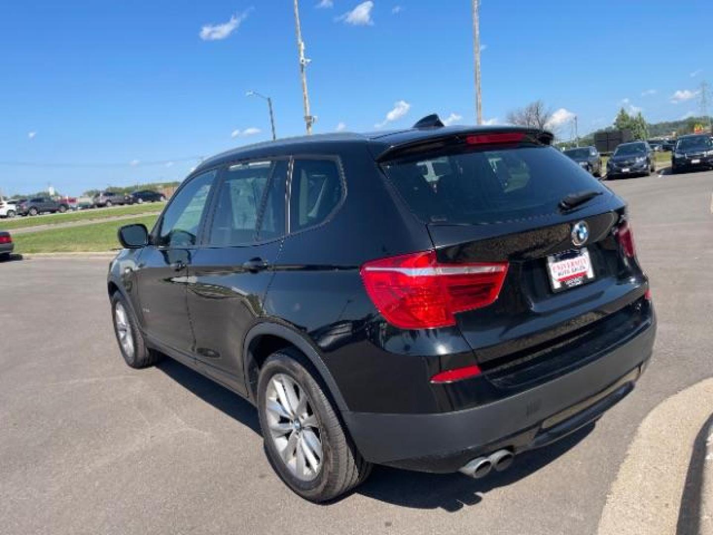 2014 Black Sapphire Metallic BMW X3 xDrive28i (5UXWX9C52E0) with an 2.0L L4 DOHC 16V engine, 8-Speed Automatic transmission, located at 3301 W Hwy 13, Burnsville, MN, 55337, (952) 460-3200, 44.775333, -93.320808 - Photo#3