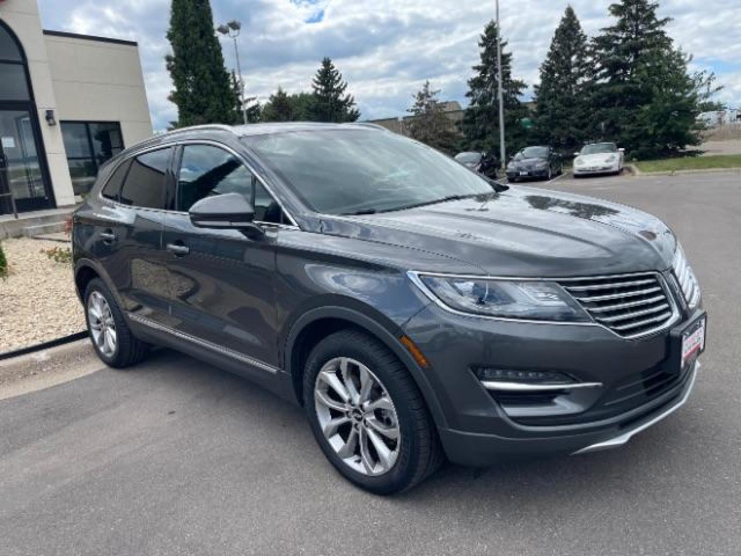 2018 Magnetic Gray Metallic Lincoln MKC Select AWD (5LMCJ2D98JU) with an 2.0L L4 DOHC 16V engine, 6-Speed Automatic transmission, located at 745 S Robert St, St. Paul, MN, 55107, (651) 222-2991, 44.923389, -93.081215 - Photo#1