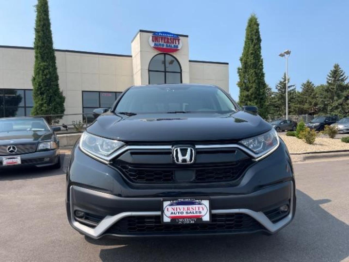 2020 Crystal Black Pearl Honda CR-V EX AWD (2HKRW2H54LH) with an 1.5L L4 16V DOHC TURBO engine, Continuously Variable Transmission transmission, located at 3301 W Hwy 13, Burnsville, MN, 55337, (952) 460-3200, 44.775333, -93.320808 - Photo#0