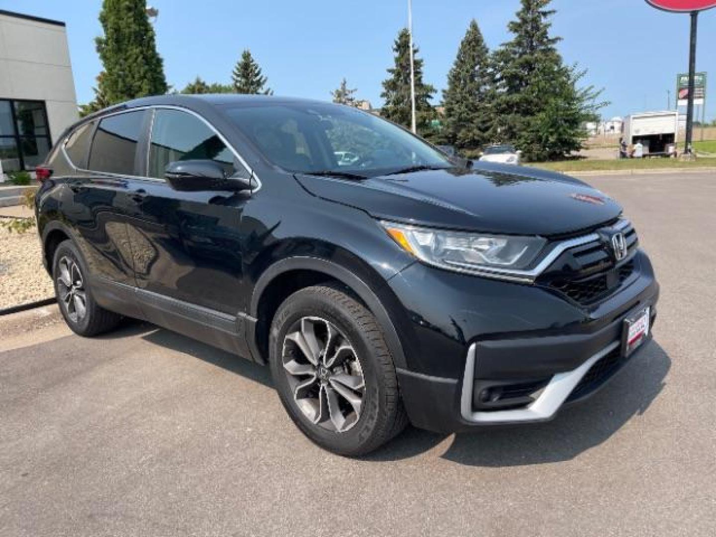 2020 Crystal Black Pearl Honda CR-V EX AWD (2HKRW2H54LH) with an 1.5L L4 16V DOHC TURBO engine, Continuously Variable Transmission transmission, located at 3301 W Hwy 13, Burnsville, MN, 55337, (952) 460-3200, 44.775333, -93.320808 - Photo#1